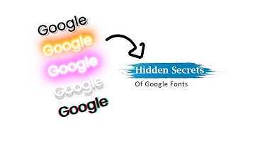 Google Font Effect for Website _ Html and CSS ( Bangla Tutorial )