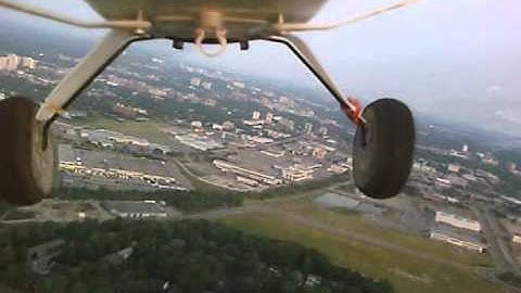 RC Supercub evening flight with onboard camera