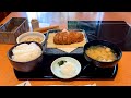 Amazing pork solo eating japanese local food in kagoshima japan