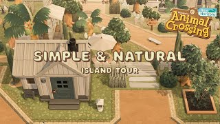 Simple & Natural Town Island Tour // Animal Crossing New Horizons