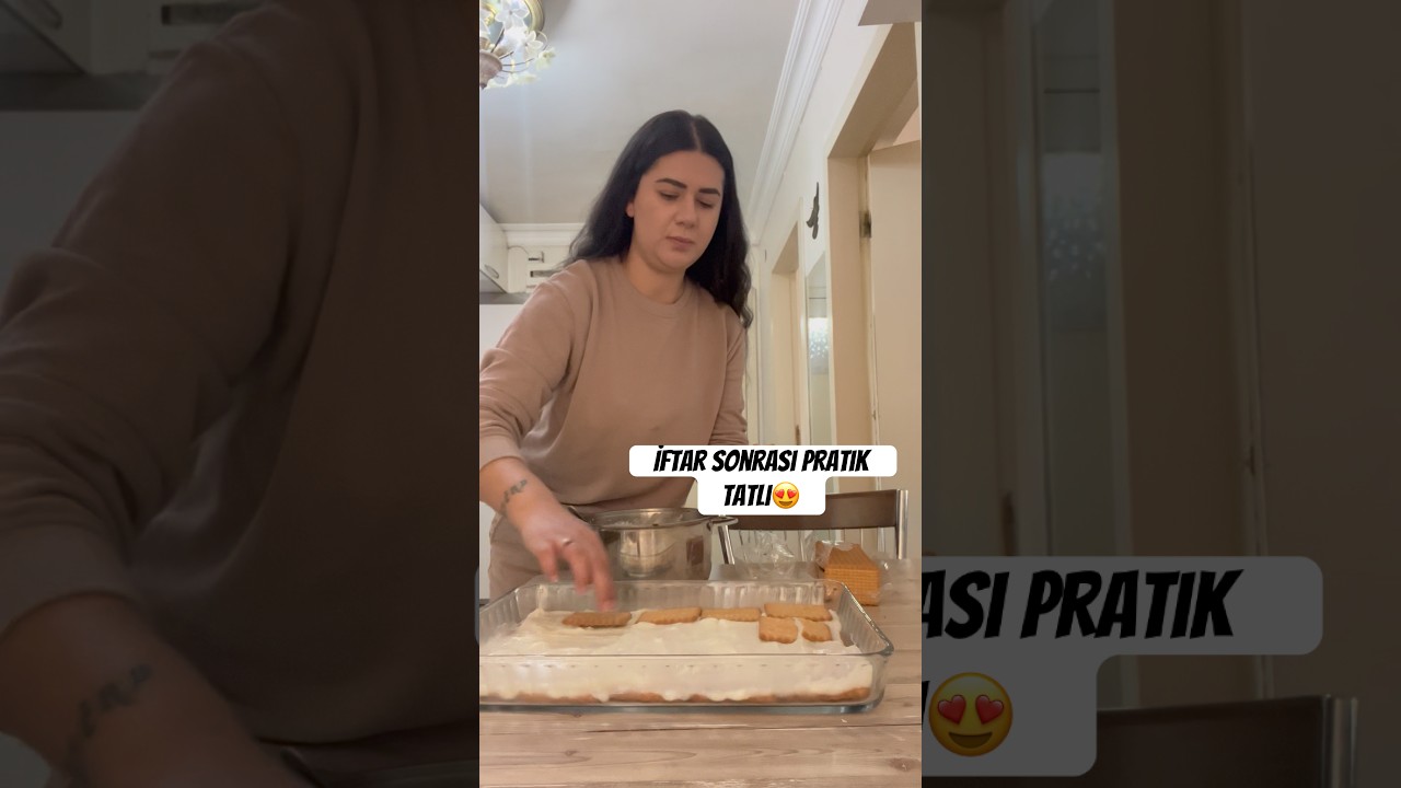 Pratik tatlı 😍 #tarif #shortvideo #vlog #iftar #tatlı #iftaryemekleri #ramazan #ramazanmubarak