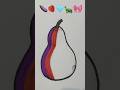 Satisfying creative 🍆🍓🩵🐢 #trending #emojimixing #shorts #painting #viral #youtubeshorts