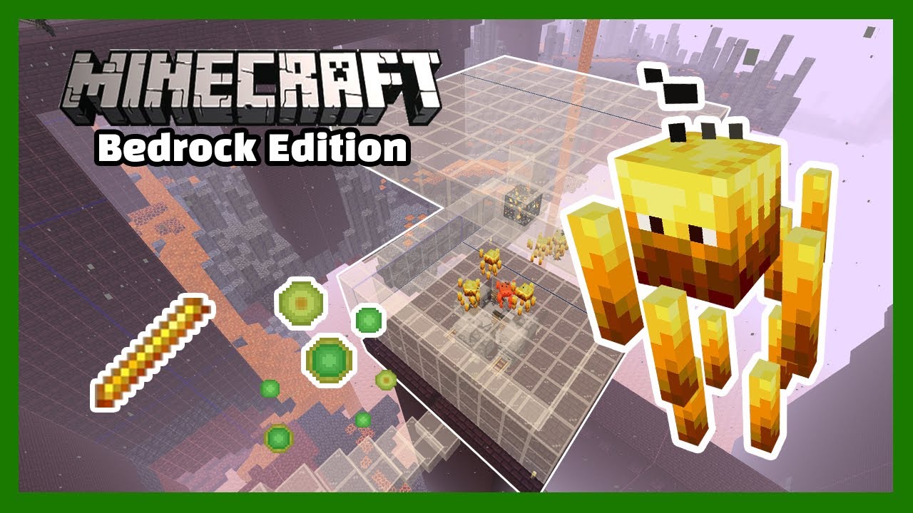 [베드락] 블레이즈 농장 Minecraft Bedrock Edition 1.16 Blaze Farm