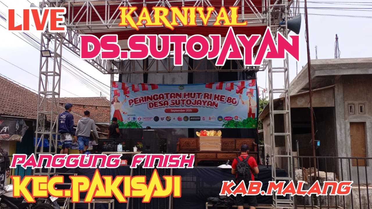 🔴LIVE KARNAVAL DS.SUTOJAYAN KEC.PAKISAJI KAB.MALANG JATIM #karnavalhariini