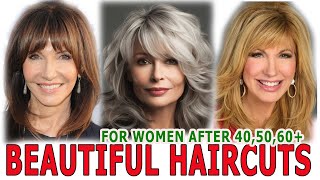 HAIRCUT FOR WOMEN AFTER 40. Haircuts for medium length.