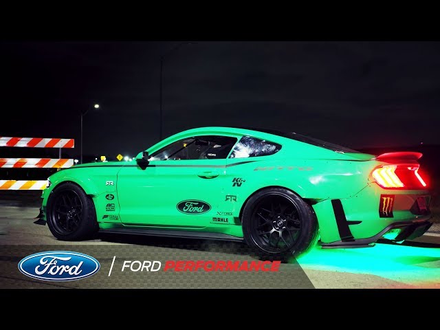 Vaughn Gittin Jr. Drifts Four Leaf Clover in 900HP Mustang | Ford