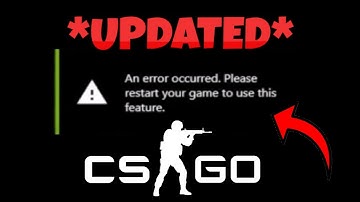 *UPDATED* How To FIX NVIDIA *Game Filter An Error Occurred* For CSGO In 2024! (After Update)