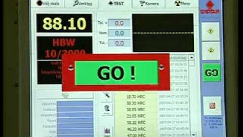 AUTOMATIC BRINELL HARDNESS TESTER INTEGRAL CLAMPING