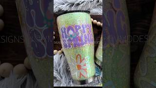 NEW SATURDAY TUTORIAL! Teckwrap crafts holo-opal vinyl was perfect for this design! #teckwrapcraft