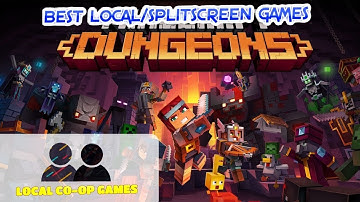 Minecraft Dungeons Coop [Gameplay] - Learn How to Play Local Multiplayer