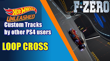 Hot Wheels Unleashed Custom Tracks (PS4): Loop Cross by SpartanDemon-x3