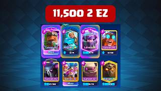 The perfect deck for 11k trophies🏆
