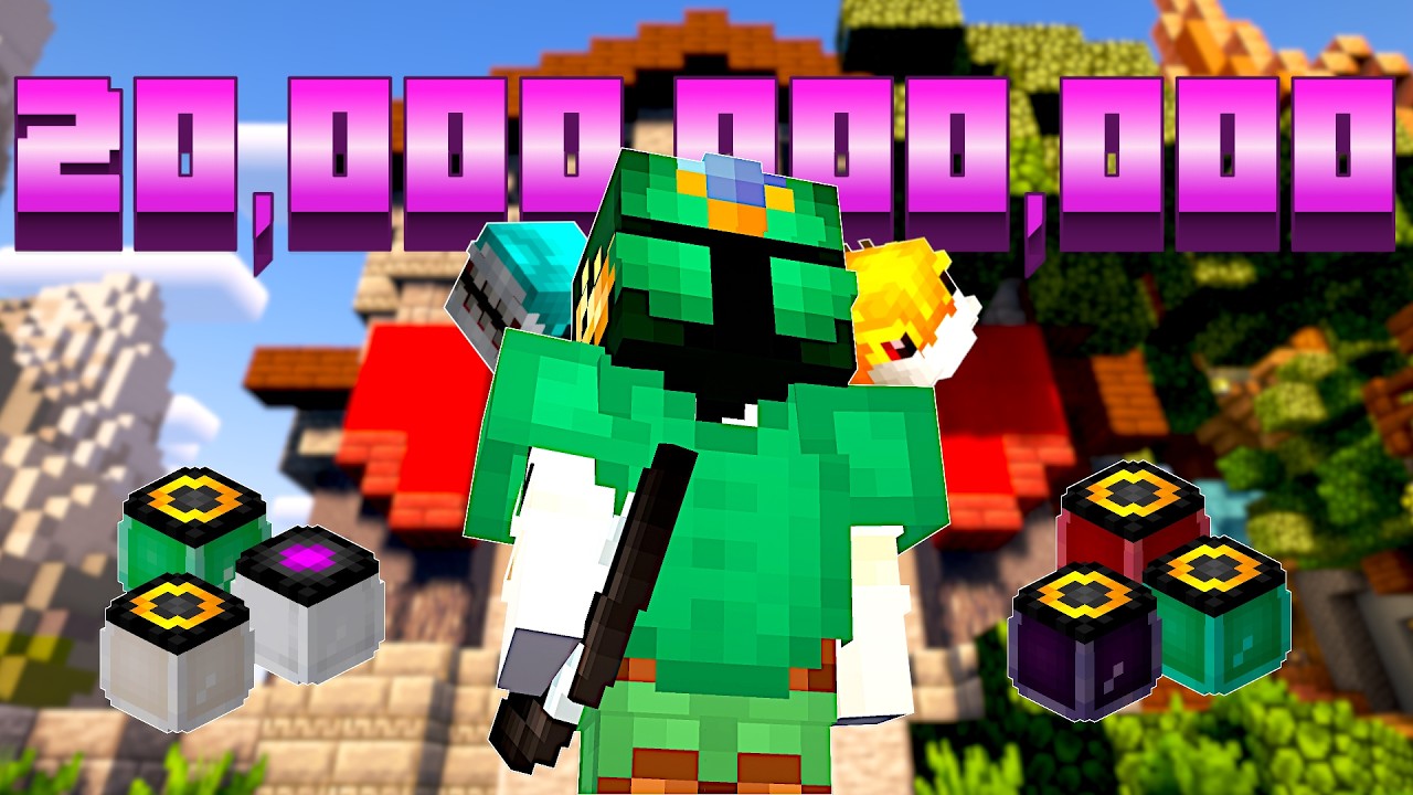 Spending 20 BILLION Coins In Hypixel Skyblock - YouTube