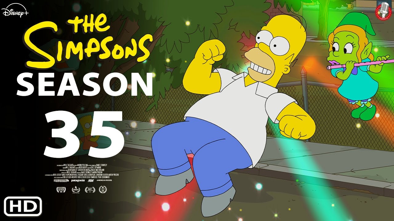 The Simpsons Season 35 Disney+ Homer Simpson, Marge Simpson