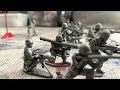 American vs japanese  army men stop motion