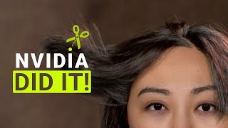 NVIDIA Is Simulating 100,000 Hair Strands!