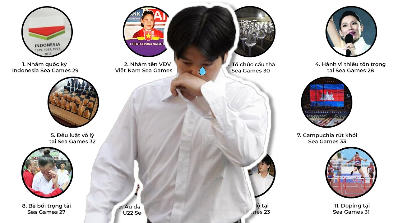 11 DRAMA GÂY SỐC NHẤT LỊCH SỬ SEA GAMES trong 19 phút