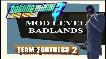 Hotline Miami 2 Mod Level "Badlands" Ft. Team Fortress 2
