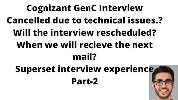 Cancelled !! Cognizant GenC Interview Part-2 Next Interview