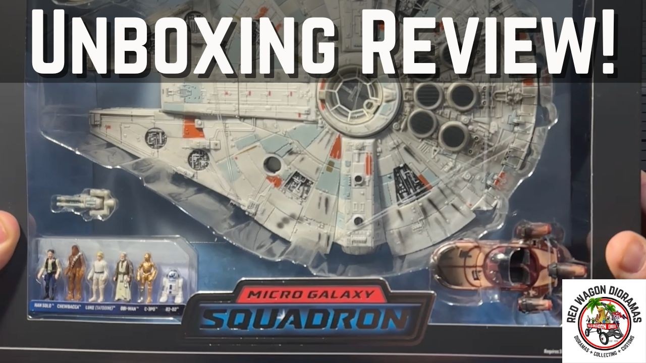 Star Wars Micro Galaxy Squadron Vault Exclusive Millenium Falcon