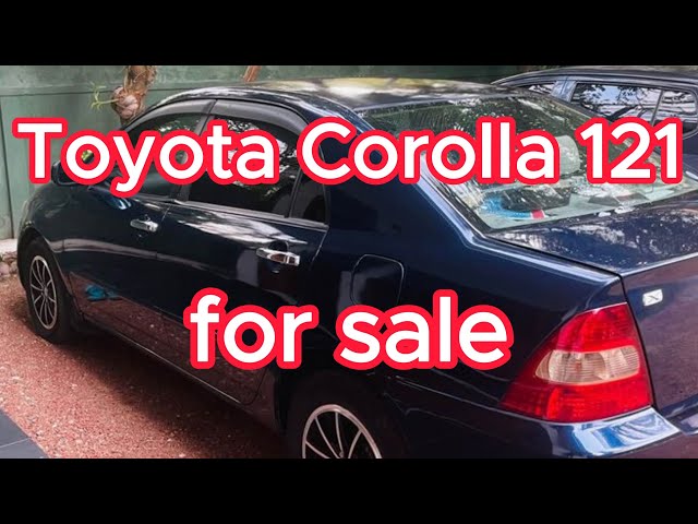 TOYOTA corolla 121 for sale class=