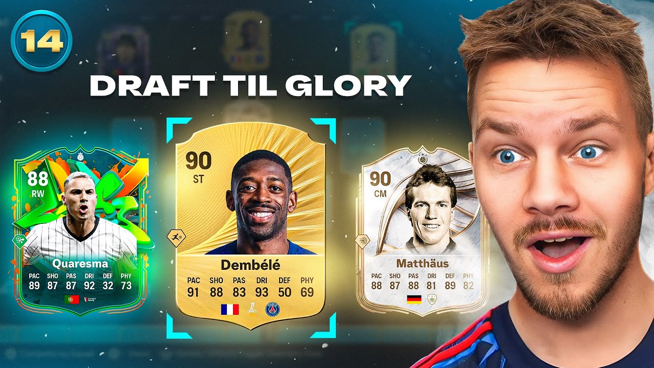 Jeg fatter ikke hvor VILDT det her kort er! - DRAFT TIL GLORY #14 - YouTube