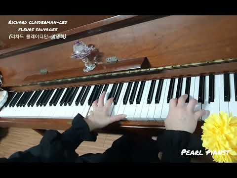 Richard  Clayderman - Les  Fleurs Sauvages (리차드클레이더만 - 야생화) 피아노 🎹🌺