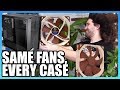 Test: Same Fans in Every Case & Noise Normalized Case Thermals