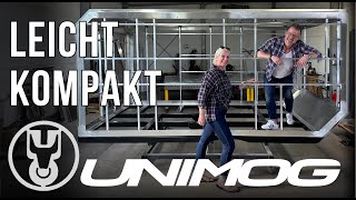 Projekt -  UNIMOG -  Expeditiosmobil ❤️‍🔥 Konzept | Kabinenbau Teil 1- zu Besuch in der Bongo Garage