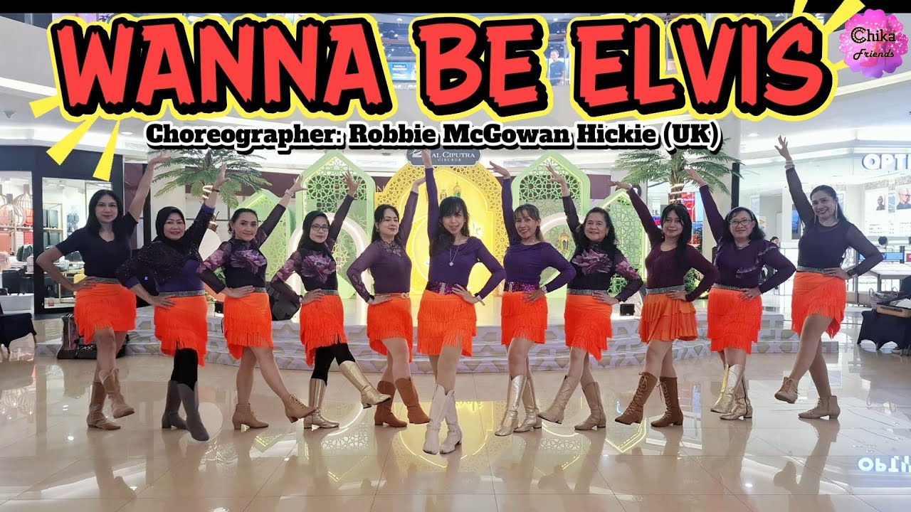 Хотите быть Элвисом? | Линейные танцы | Занятие в MCC