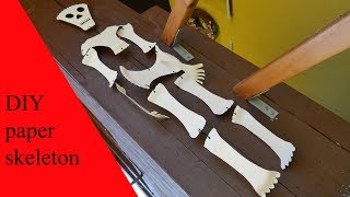 DIY Paper Skeleton