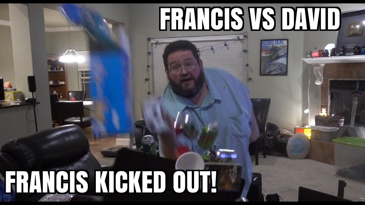 francis rages candy crush Francis Fridays: David Kicks Out FRANCIS!