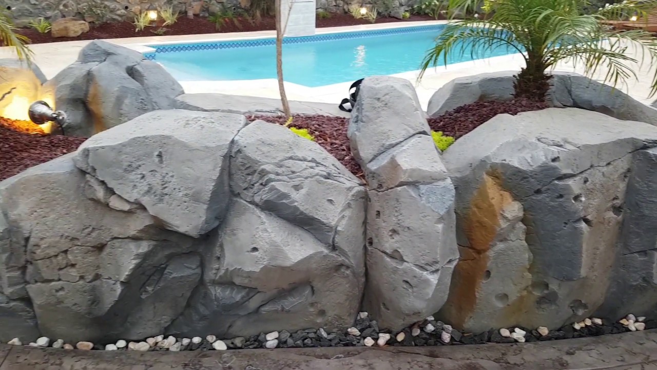 Jardinière en faux-rocher by PAVA REUNION (Vidéo 1/2)