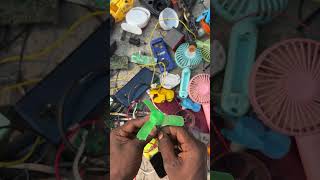 Breaking and opening toys motor fan and more electric items