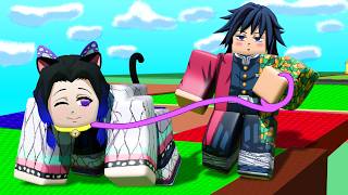 Giyu and Shinobu go on a walk in Roblox...AGAIN!