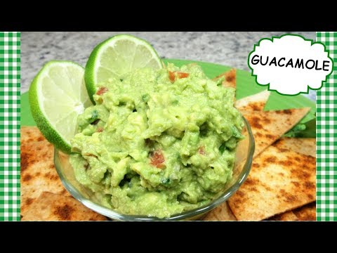 How to Make Fresh Homemade Guacamole - Easy Best Guacamole Recipe