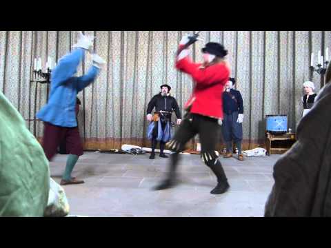 Lothene Sword School Drills at Stirling Castle