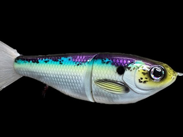 These Custom Painted Chad Shad Glide Baits GO HARD! Replacements