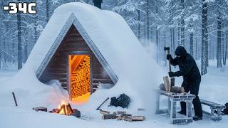 One Shelter at 34°C Below | Arctic Alone