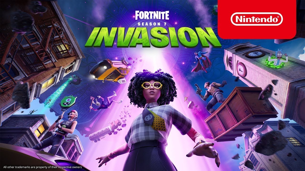 Fortnite Chapter 2 - Season 7 Invasion Story Trailer (Nintendo Switch)