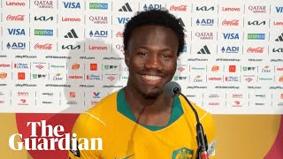 Socceroos’ Nestory Irankunda reflects on Australia’s stunning win over Turkey