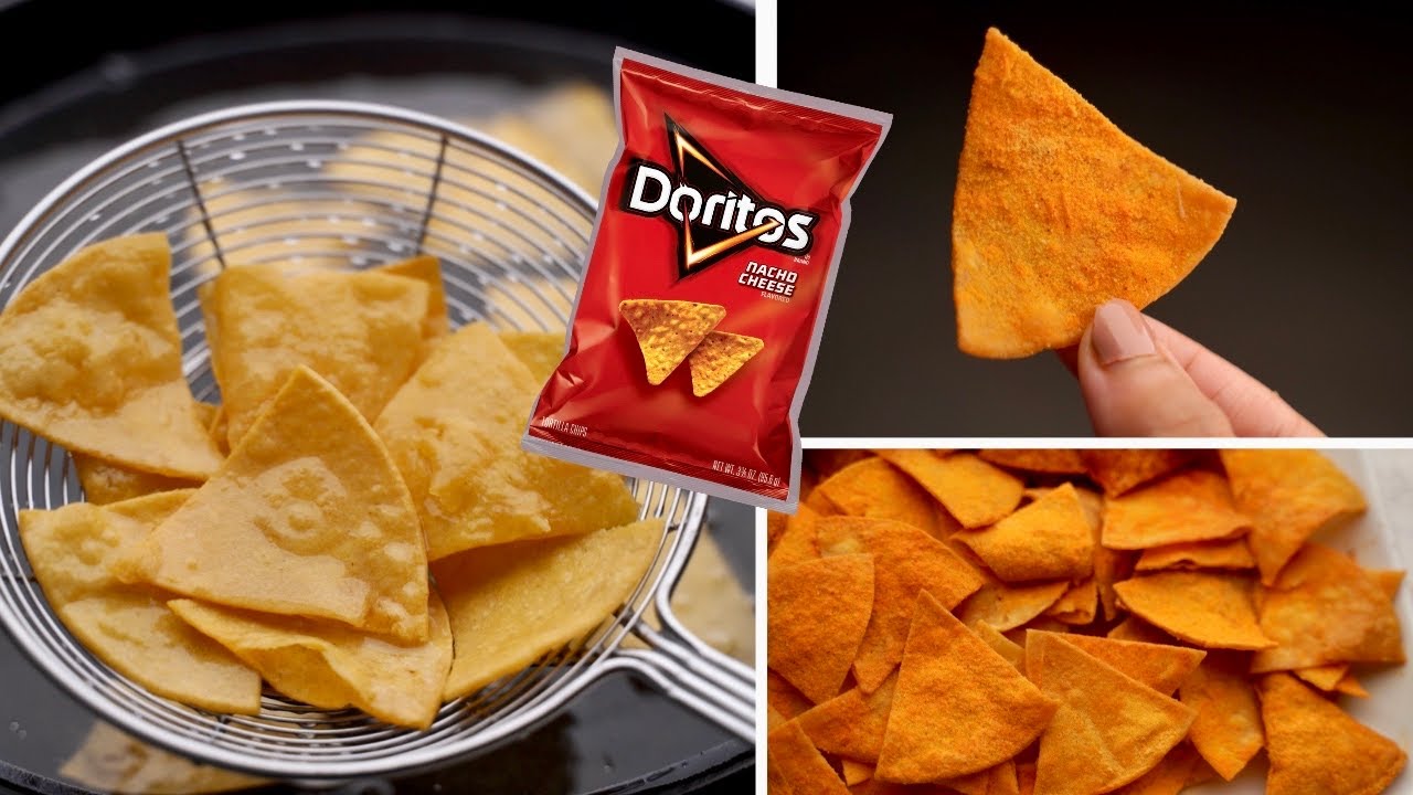 Doritos دوريتوس مقرمش ولذيذ نفس طعم الجاهز!