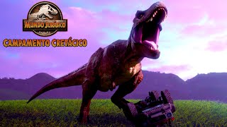 Cruzando  el territorio del T. Rex | JURASSIC WORLD CAMPAMENTO CRETÁCICO | Netflix