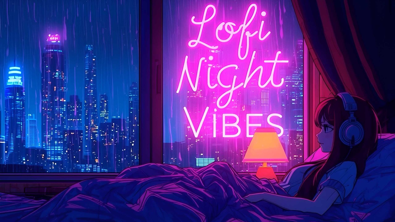 2AM Rainy Night LoFi 🌧️ Deep Focus Study Beats | Cozy Chillhop Mix (No ...