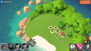 Boom Beach Gameplay Walkthrough - Cornered for Android/IOS