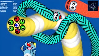 Worms zone.io / Biggest challenge Worm / Snake Game / oggy Game / in Hindi screenshot 2