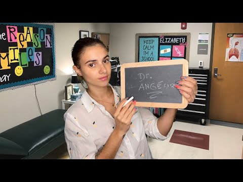 [ASMR RP] INFIRMIÈRE ANGÉLIQUE | EXAMEN PHYSIQUE ANNUEL