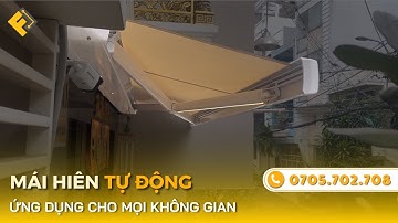 Mái Hiên Tự Động - Ứng Dụng Hoàn Hảo Cho Nhà Ở, Quán Cafe, Nhà Hàng ✅ Funas