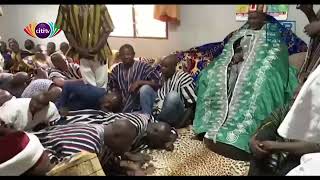 Dr. Bawumia visits Yagbonwura Bi-kunuto Jewu Soale, the Overlord of the Gonja Traditional Area
