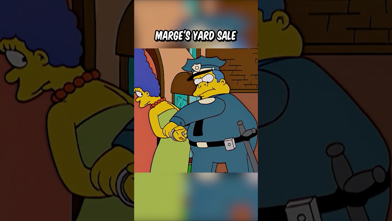 Marge's yard sale